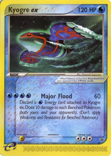 Top Kyogre ex holo